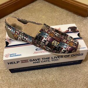 Bobs from Skechers - memory foam cat print